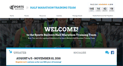 Desktop Screenshot of halfmarathontrainingteam.com