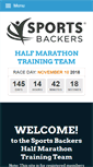 Mobile Screenshot of halfmarathontrainingteam.com